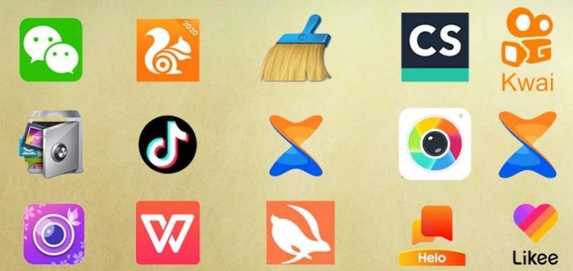 Few Of Banned Apps