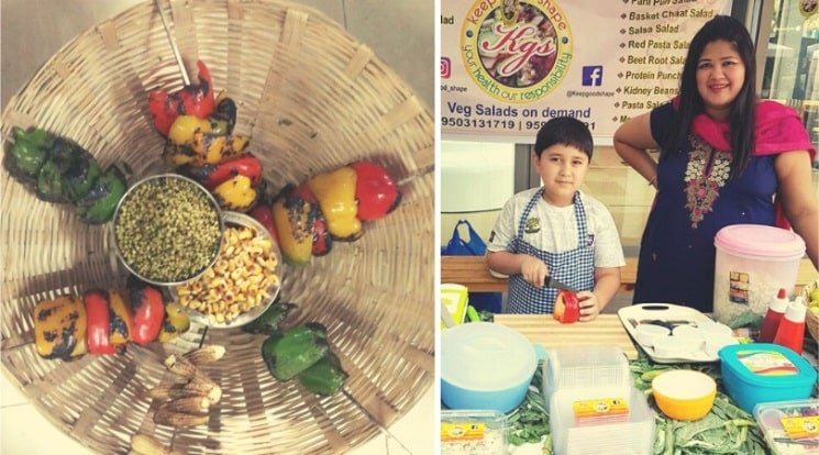 Megha Bafna With Her Son