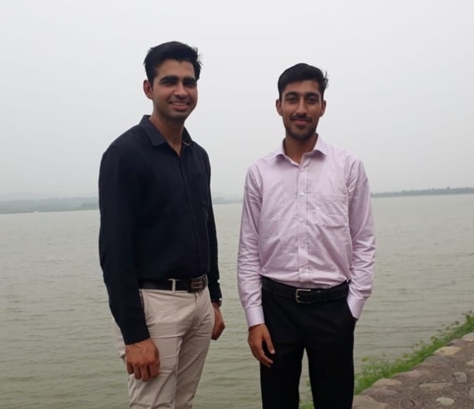 Gaurav Sharma & Abhishek Khanchi (Another Co-Founder)