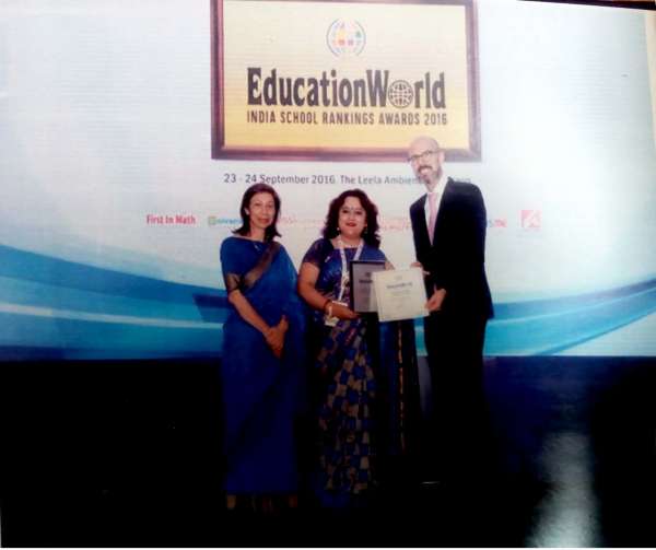 Education World School Ranking Award 2016