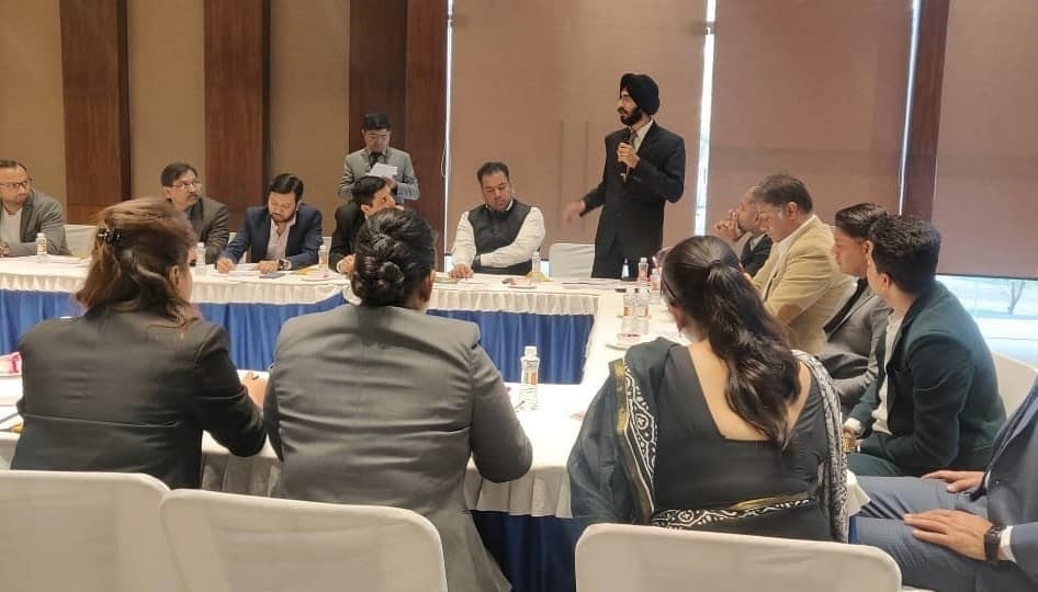 Bhavpreet Singh In Conference